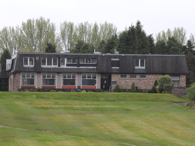 Clubhouse at Alloa GC