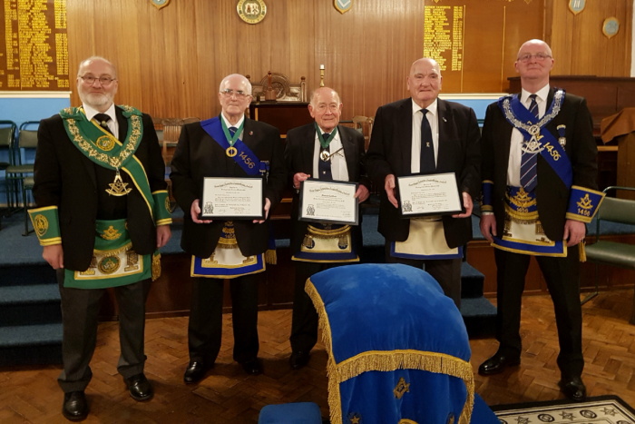 James Mackie, David Robinson & David Myles